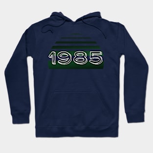 Vintage 1985 retro-green Hoodie